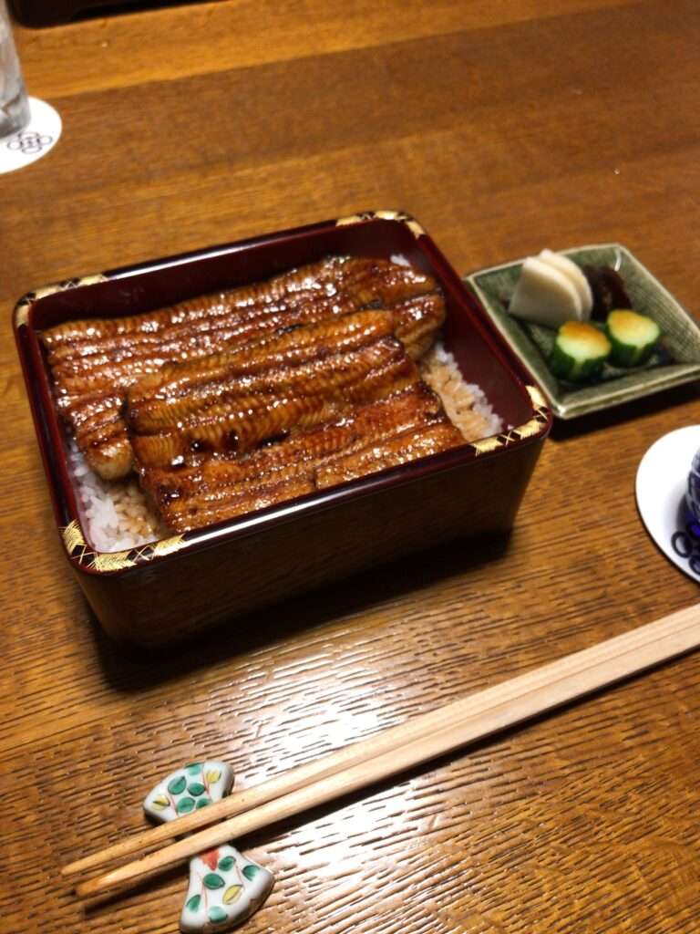 明神下神田川のうな重