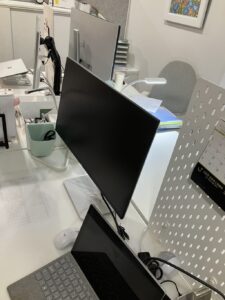 執務スペースはこんな感じ