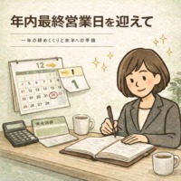 年内最終営業日に一年を振り返る、目黒区の女性司法書士
